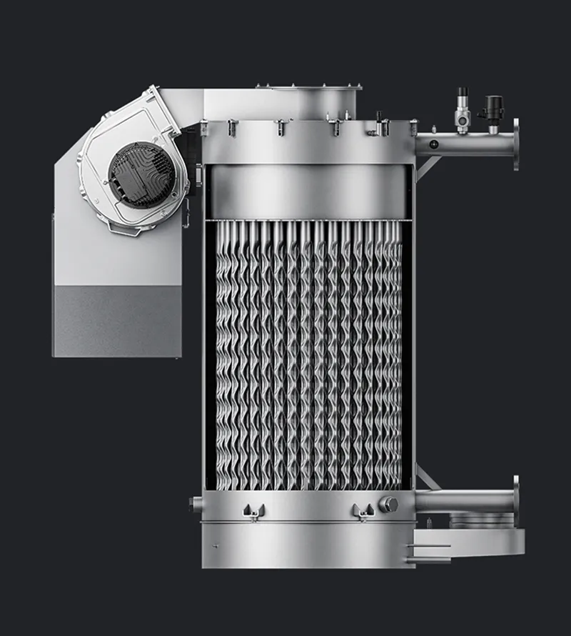 Technologia Fire Tube -<br> wysoka sprawność i stabilność pracy